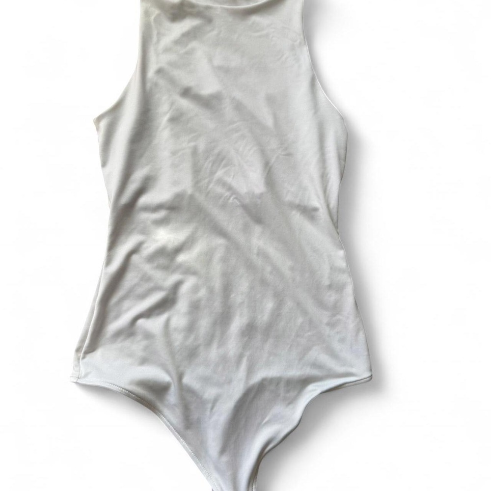 Gianni Bink White Soft Bodysuit